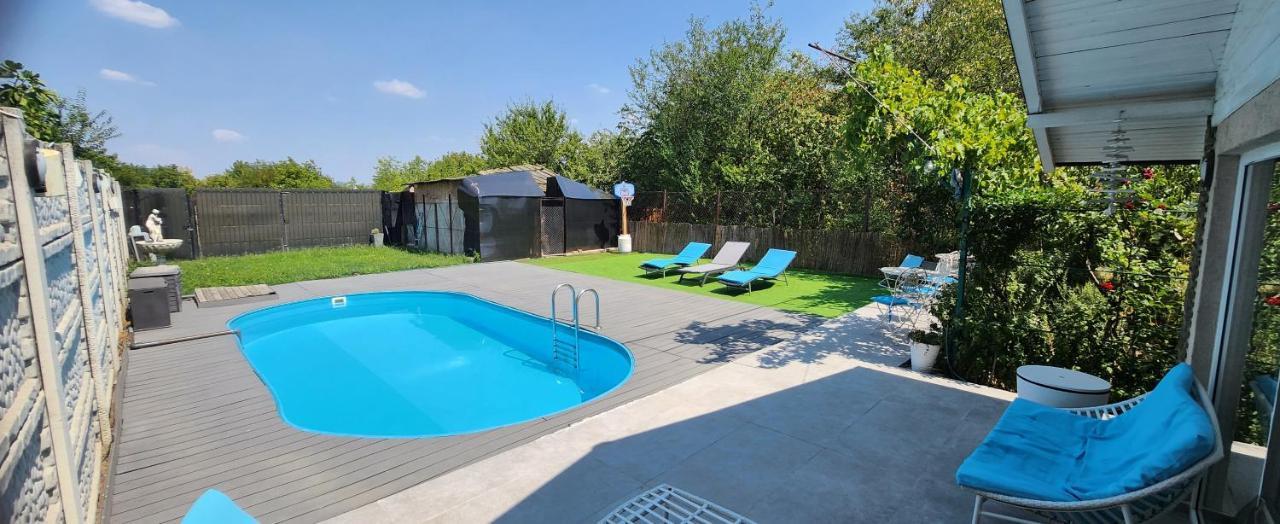 Morii Lake Pool Villa Бухарест Экстерьер фото